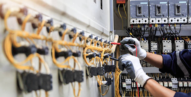 Professional Electrician technician working in Woods Hole, MA